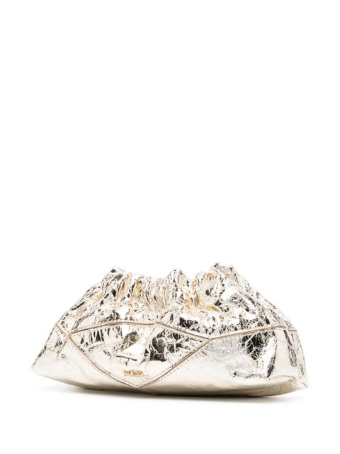 Ba&Sh June leather shoulder bag - Gold