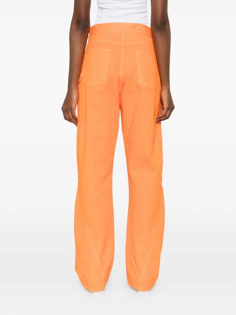JW Anderson patch pocket jeans - Orange