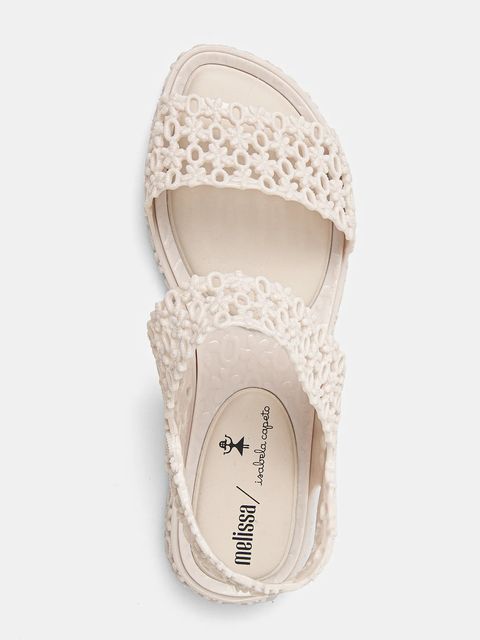 Melissa sandały MELISSA PANC SANDAL + ISABELA CAPETO damskie kolor beżowy M.33440.54144