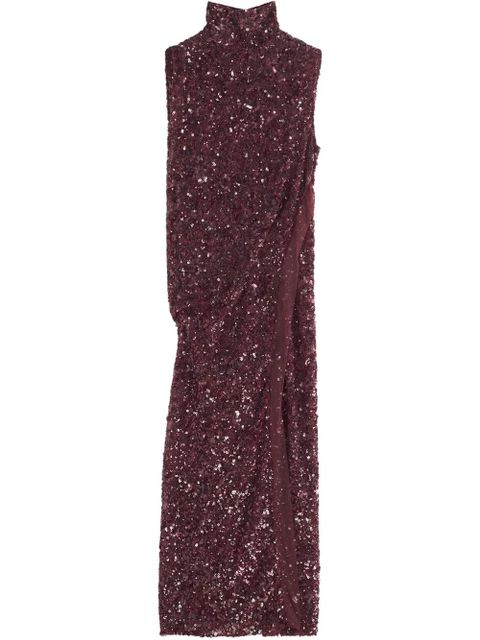 Lanvin sequinned dress - Red - zdjęcie produktu nr 1
