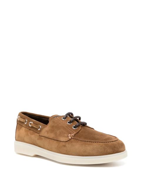 Giuseppe Zanotti suede loafers - Brown
