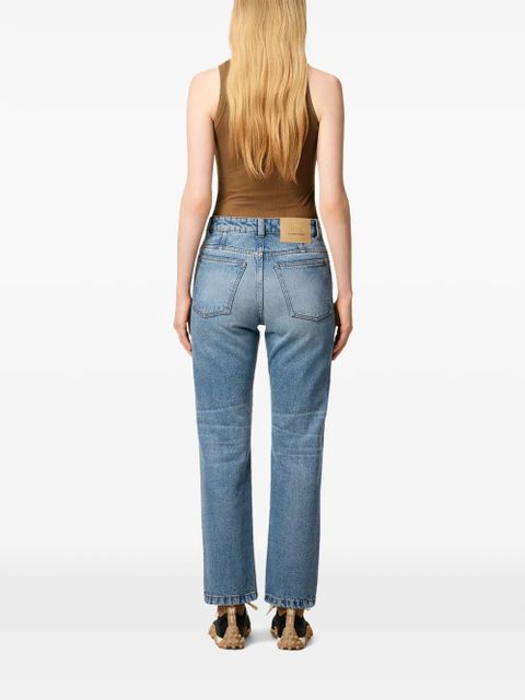 AMI Paris Classic Fit cotton jeans - Blue