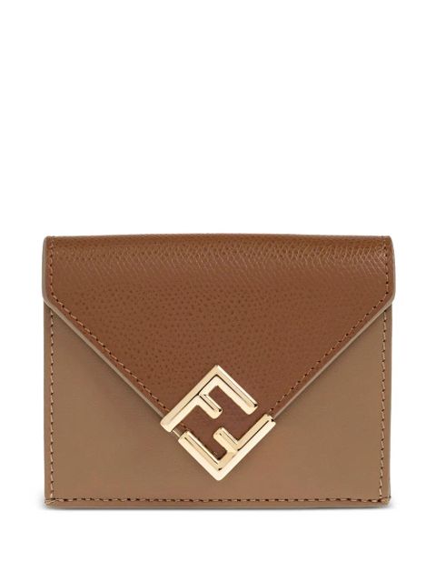 FENDI logo-plaque wallet - Brown - zdjęcie produktu nr 1