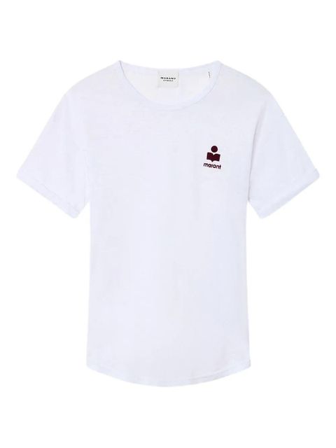 MARANT ÉTOILE Koldia logo T-shirt - White - zdjęcie produktu nr 1