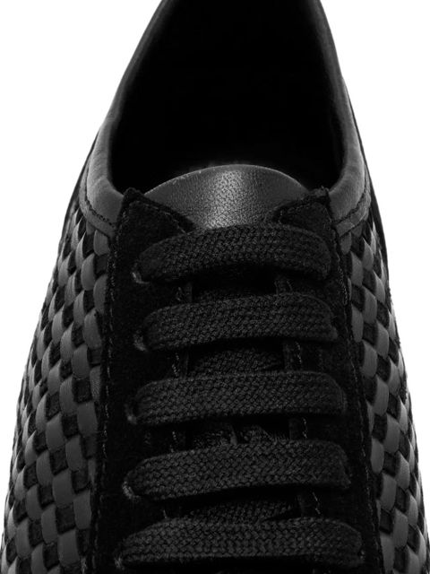 St. Agni lattice-woven sneakers - Black - zdjęcie produktu nr 2