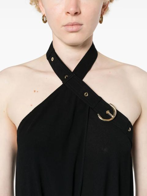 PINKO Tantalo halterneck top - Black