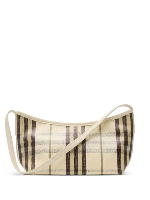 Burberry mini Highlands check shoulder bag - Neutrals - zdjęcie produktu nr 2
