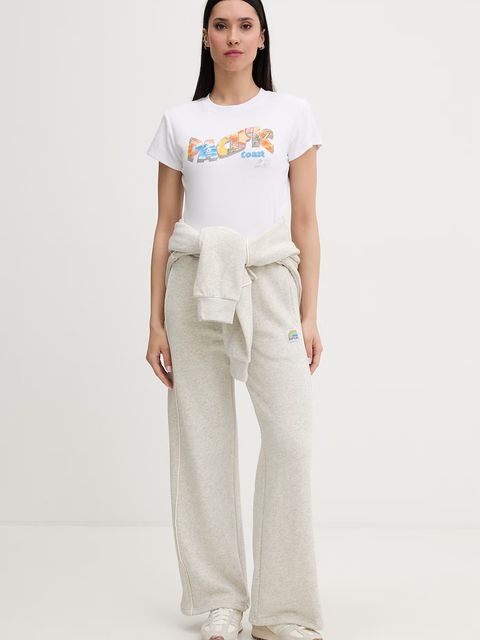 Rip Curl T-shirt damski bawełniany z elastanem HALEY O BABY - zdjęcie produktu nr 1