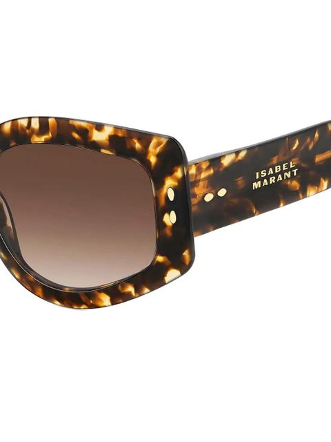 Isabel Marant Eyewear oversize-frame sunglasses - Brown
