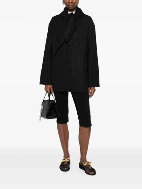 TOTEME hooded jacket - Black - zdjęcie produktu nr 2