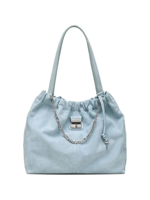 Marc Jacobs The Cristina suede tote bag - Blue - zdjęcie produktu nr 1