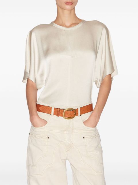 ISABEL MARANT Karlita blouse - Neutrals