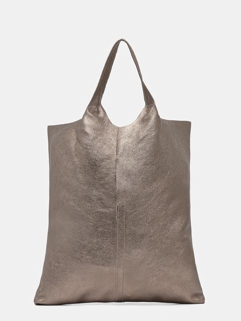 Answear.LAB torebka skórzana kolor brązowy - zdjęcie produktu nr 1