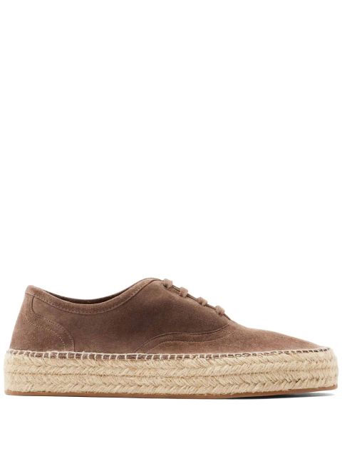JW Anderson lace-up platform sneakers - Brown