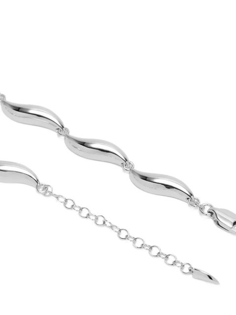 Missoma Savi Signature curved-link necklace - Silver