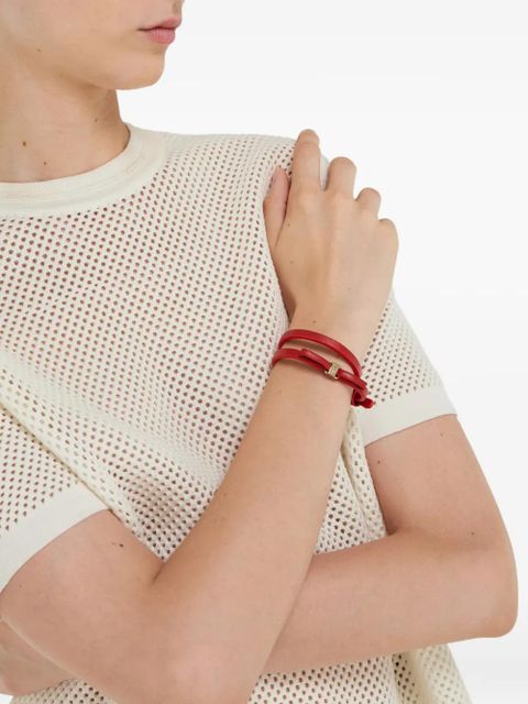 Ferragamo mini bow bracelet - Red - zdjęcie produktu nr 2
