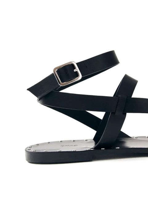 ALOHAS Tallula strappy flat sandals - Black