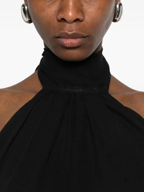 Gimaguas Boa halterneck top - Black