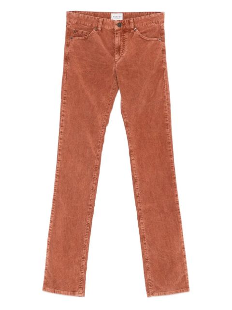 MARANT ÉTOILE five-pocket corduroy trousers - Orange - zdjęcie produktu nr 1