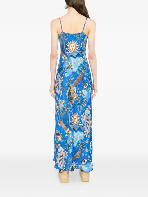 FARM Rio Mystical maxi dress - Blue