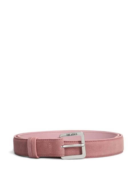 The Attico metal buckle suede belt - Pink - zdjęcie produktu nr 1
