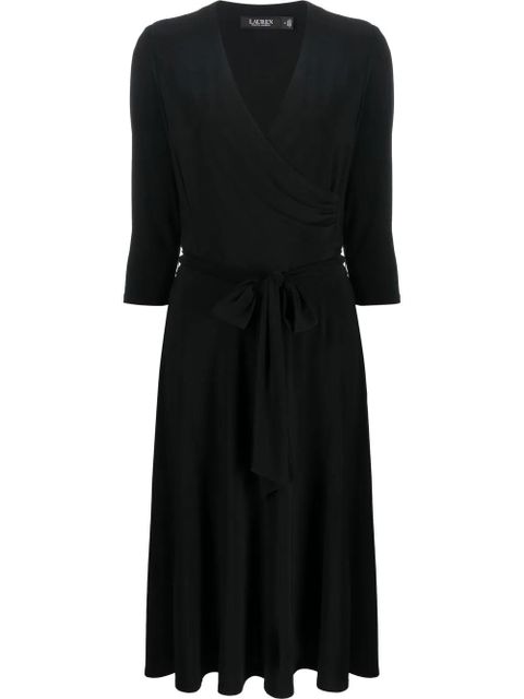 Lauren Ralph Lauren Carlyna tie-waist dress - Black - zdjęcie produktu nr 1