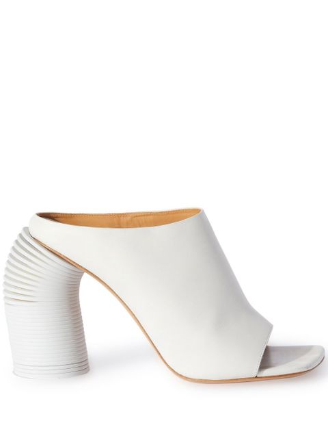Off-White spring leather mules - zdjęcie produktu nr 1