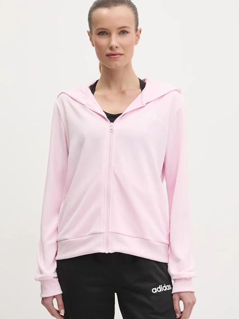 adidas dres LINEAR TS damski kolor różowy JD2702