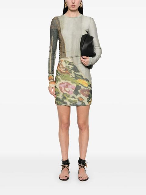 Nanushka draped dress - Green - zdjęcie produktu nr 2