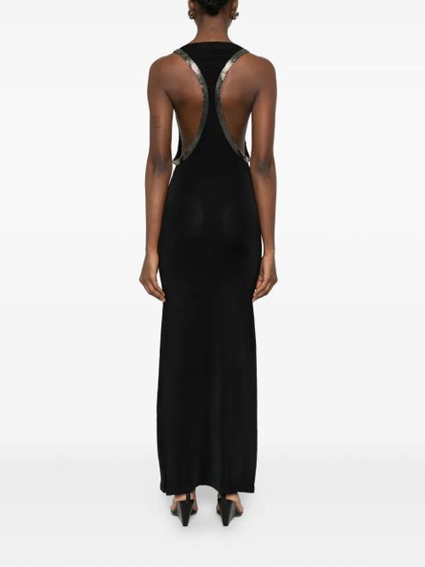 Aya Muse Luz sleeveless maxi dress - Black