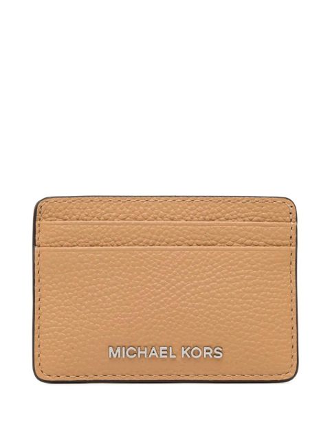 Michael Kors leather card holder - Neutrals - zdjęcie produktu nr 1