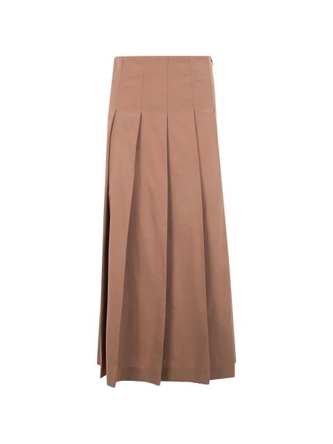 Róhe pleated skirt - Brown - zdjęcie produktu nr 1