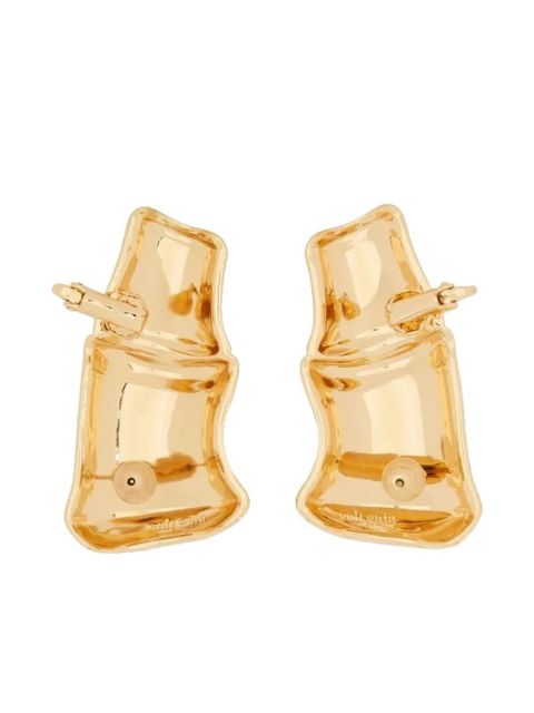 Cult Gaia brushed brass earrings - Gold