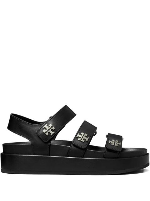 Tory Burch triple strap platform sandals - Black - zdjęcie produktu nr 1