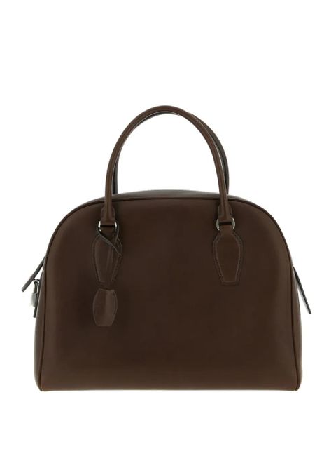 The Row India leather tote bag - Brown - zdjęcie produktu nr 1