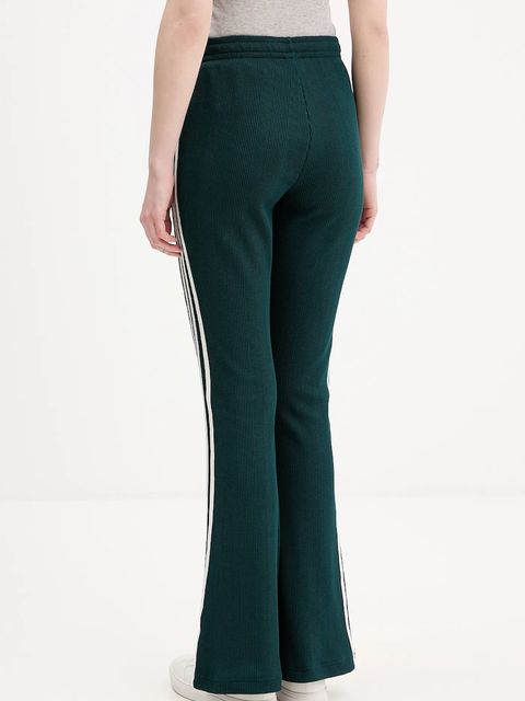 adidas Originals spodnie dresowe Waffle damskie kolor zielony z aplikacją KS7794 - zdjęcie produktu nr 2