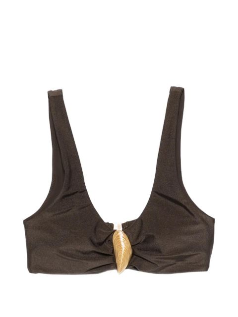 Simkhai leaf detail bikini - Brown - zdjęcie produktu nr 1