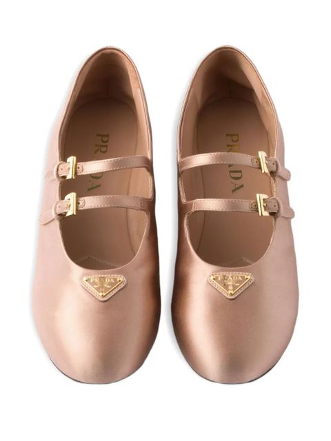 Prada satin ballet flats - Pink