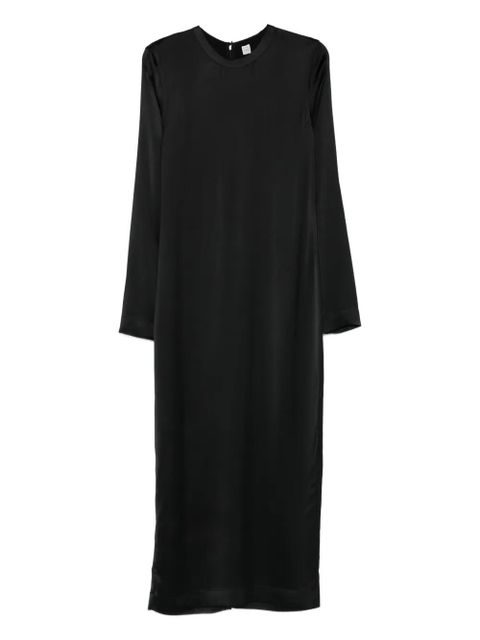 TOTEME satin maxi dress - Black - zdjęcie produktu nr 1