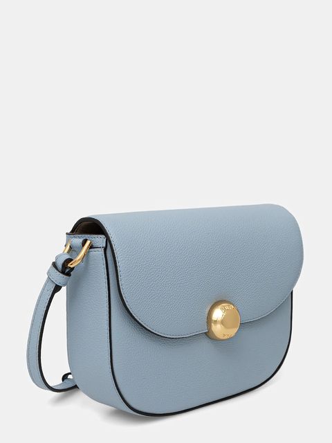 Furla torebka skórzana Moonlight S kolor niebieski WB01887 BX3036 CDZ00