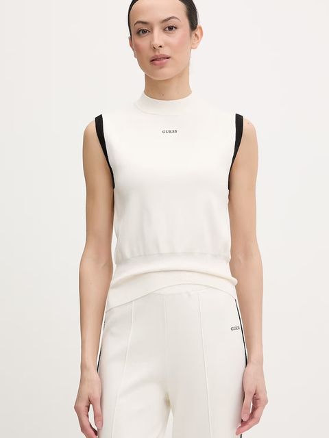 Guess top damski z wiskozy LAURENE - zdjęcie produktu nr 2