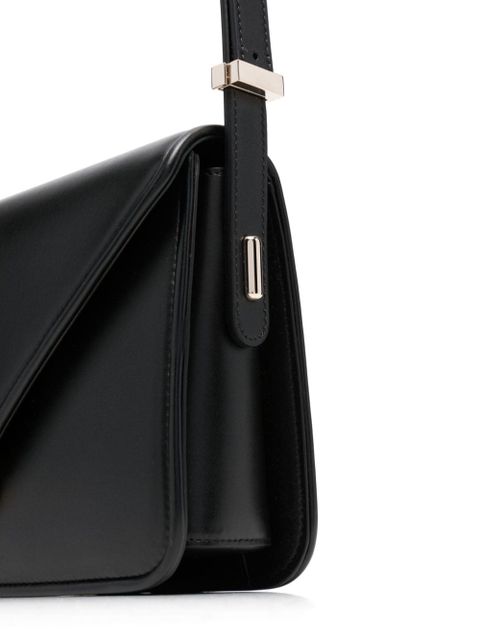 Valentino Garavani Letter leather crossbody bag - Black