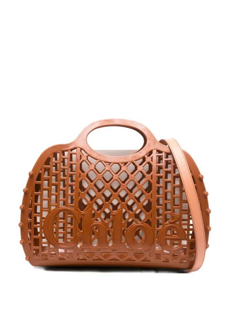 Chloé Cage tote bag - Brown - zdjęcie produktu nr 1