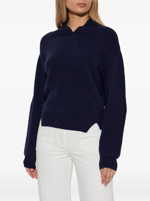 Victoria Beckham cashmere-blend jumper - Blue