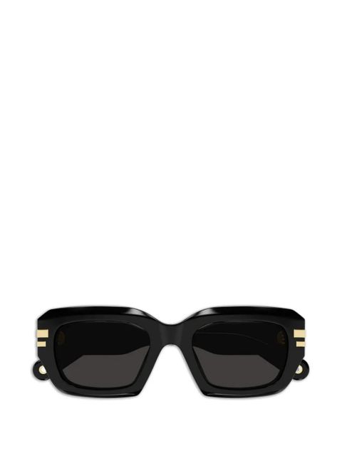 Chloé geometric-frame sunglasses - Black - zdjęcie produktu nr 1