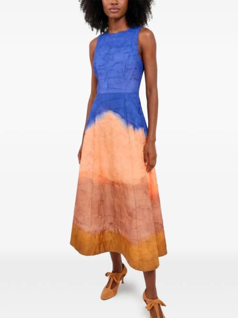 Ulla Johnson Georgia sleeveless midi dress - Orange - zdjęcie produktu nr 2