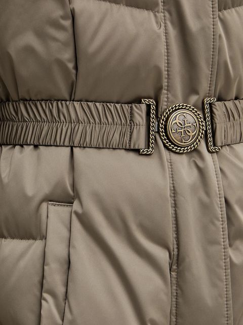 Guess kurtka puchowa MARINA kolor zielony W5BL29 W2802