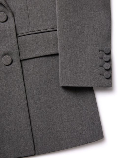 Valentino Garavani flap-pocket coat - Grey