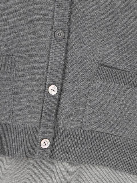 Gucci waistcoat-effect cardigan - Grey