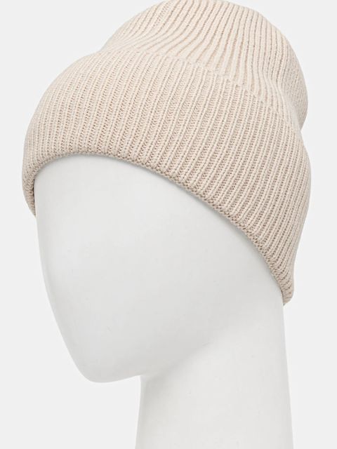 Guess czapka z dodatkiem wełny CRESIDIA kolor beżowy AW5404 POL01 - zdjęcie produktu nr 2